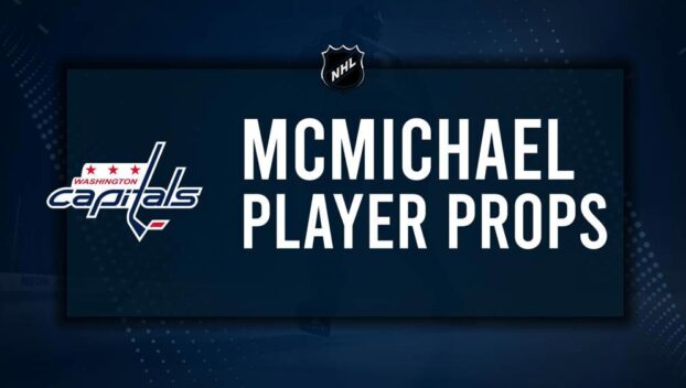 Connor McMichael Player Prop Bets for the Capitals vs. Devils Game - November 30