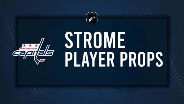 Dylan Strome Player Prop Bets for the Capitals vs. Avalanche Game - November 21