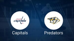 How to Pick the Capitals vs. Predators Game with Odds, Spread, Betting Line and Stats – November 6