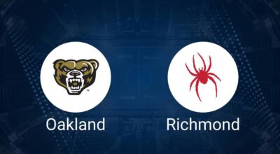 How to Watch Oakland vs. Richmond Women's Basketball on TV or Live Stream - November 29