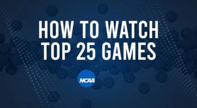 How to Watch Top 25 College Basketball Games - Saturday, November 16