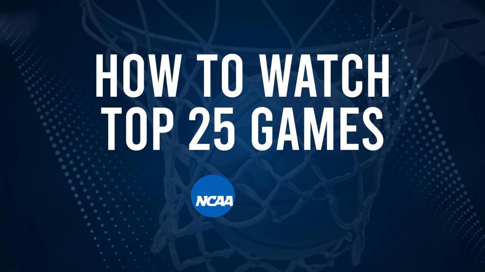 How to Watch Top 25 College Basketball Games - Tuesday, November 19