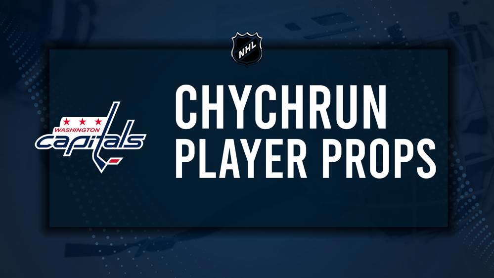 Jakob Chychrun Player Prop Bets for the Capitals vs. Avalanche Game - November 21