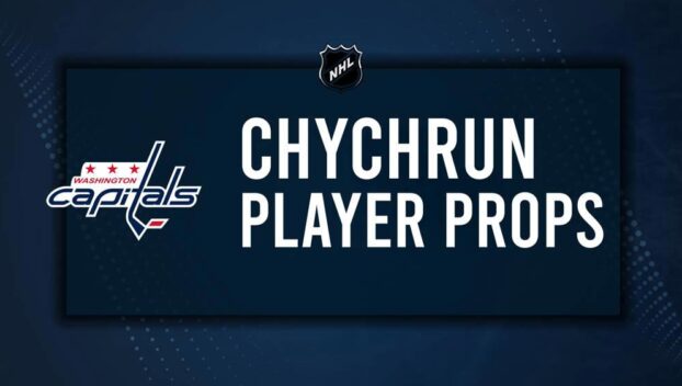 Jakob Chychrun Player Prop Bets for the Capitals vs. Devils Game - November 30