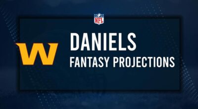 Jayden Daniels Fantasy Projections: Week 10 vs. the Steelers