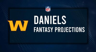 Jayden Daniels Fantasy Projections: Week 13 vs. the Titans