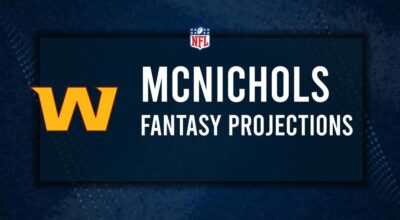 Jeremy McNichols Fantasy Projections: Week 11 vs. the Eagles