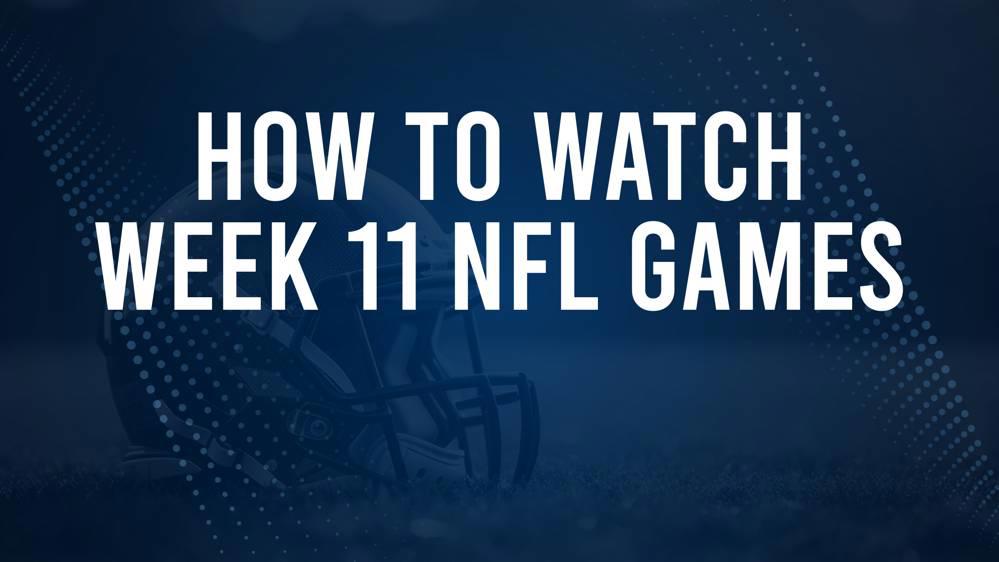 NFL Week 11 TV Schedule, Streams, Start Times, Channels