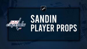 Rasmus Sandin Player Prop Bets for the Capitals vs. Predators Game - November 6