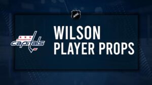 Tom Wilson Player Prop Bets for the Capitals vs. Predators Game - November 6