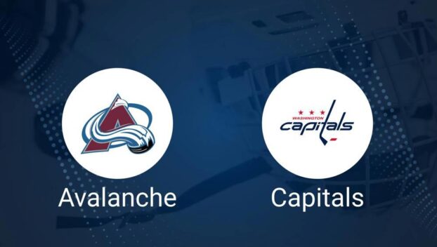 Where to Watch Colorado Avalanche vs. Washington Capitals on TV or Streaming Live - November 21