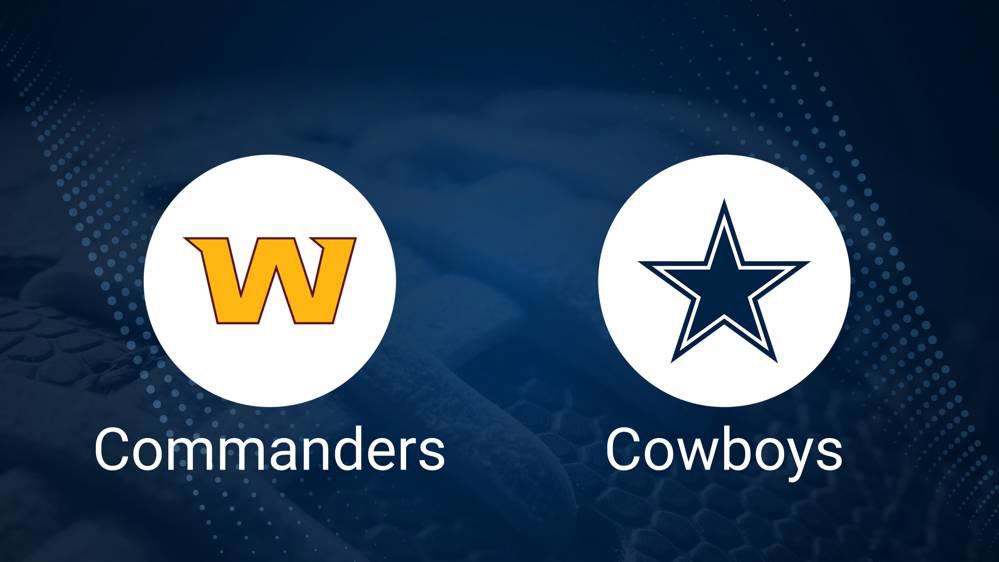 Where to Watch Commanders vs. Cowboys on TV or Streaming Live - Nov. 24