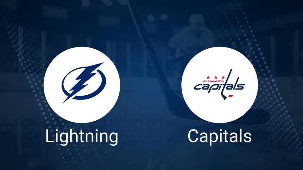 Where to Watch Tampa Bay Lightning vs. Washington Capitals on TV or Streaming Live - November 27