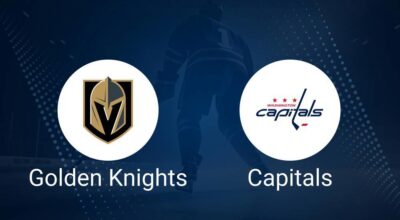 Where to Watch Vegas Golden Knights vs. Washington Capitals on TV or Streaming Live - November 17