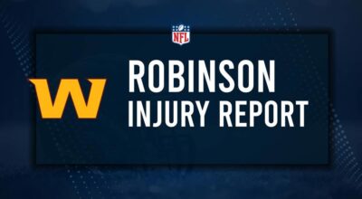 Will Brian Robinson Jr. Play in Week 9? NFL Injury Status, News & Updates