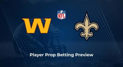 Commanders vs. Saints Player Props & Odds – Week 15