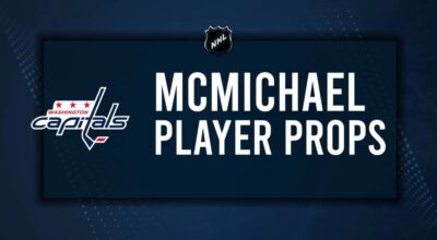 Connor McMichael Player Prop Bets for the Capitals vs. Maple Leafs Game - December 28