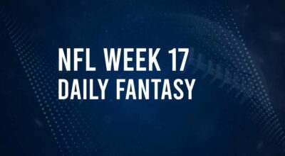 DFS Salaries and Projections for NFL Week 17