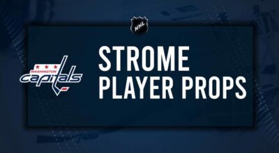 Dylan Strome Player Prop Bets for the Capitals vs. Blue Jackets Game - December 12