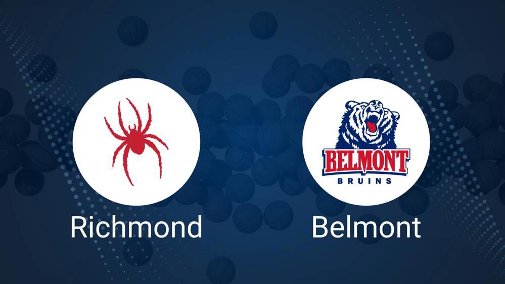 How to Watch Belmont vs. Richmond on TV or Live Stream - December 14