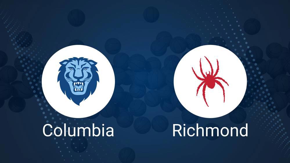 How to Watch Columbia vs. Richmond Women's Basketball on TV or Live Stream - December 8