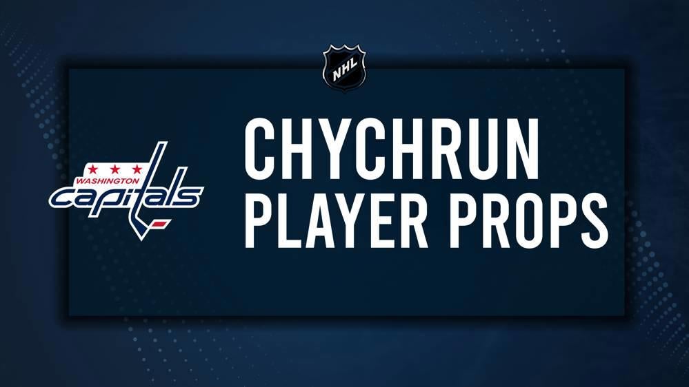 Jakob Chychrun Player Prop Bets for the Capitals vs. Blue Jackets Game - December 12