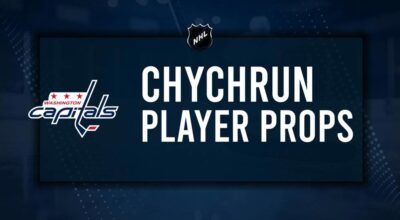 Jakob Chychrun Player Prop Bets for the Capitals vs. Bruins Game - December 31