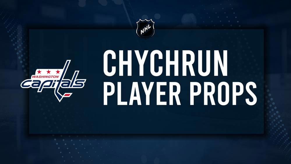 Jakob Chychrun Player Prop Bets for the Capitals vs. Bruins Game - December 31