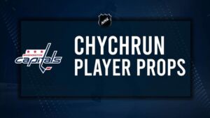 Jakob Chychrun Player Prop Bets for the Capitals vs. Hurricanes Game - December 20