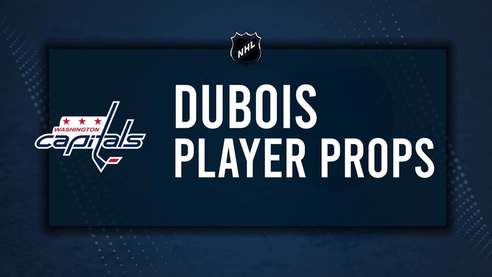 Pierre-Luc Dubois Player Prop Bets for the Capitals vs. Red Wings Game - December 29