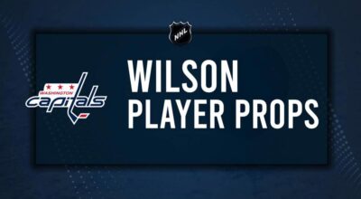 Tom Wilson Player Prop Bets for the Capitals vs. Blue Jackets Game - December 12