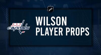 Tom Wilson Player Prop Bets for the Capitals vs. Canadiens Game - December 7