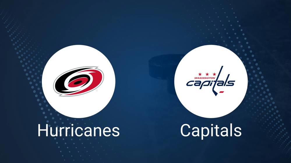 Where to Watch Carolina Hurricanes vs. Washington Capitals on TV or Streaming Live - December 20