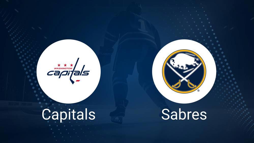 Where to Watch Washington Capitals vs. Buffalo Sabres on TV or Streaming Live - December 14