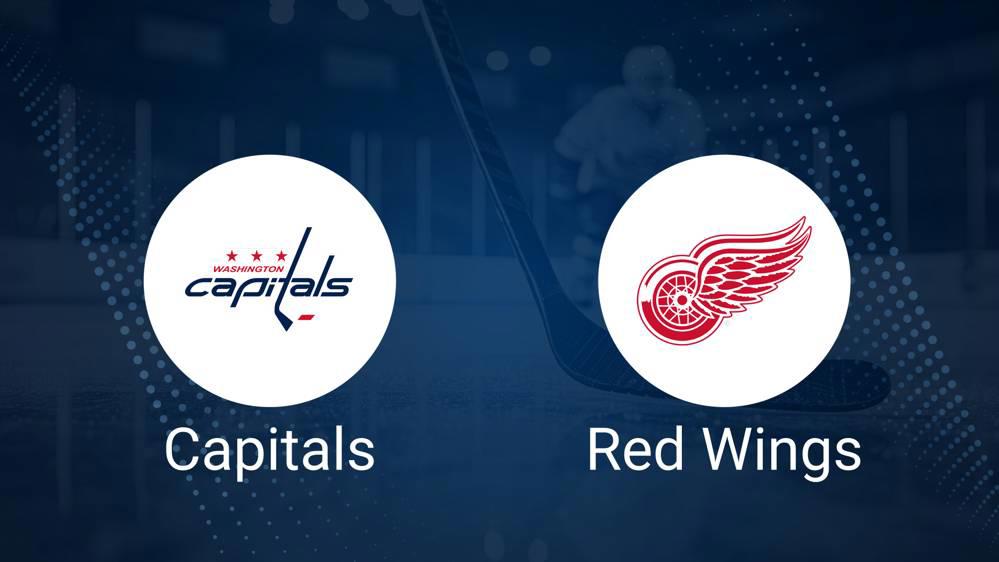 Where to Watch Washington Capitals vs. Detroit Red Wings on TV or Streaming Live - December 29