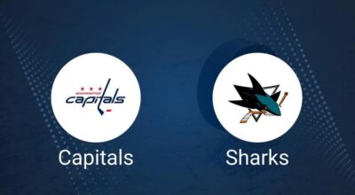 Where to Watch Washington Capitals vs. San Jose Sharks on TV or Streaming Live - December 3