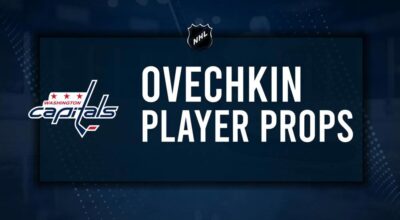 Alexander Ovechkin Player Prop Bets for the Capitals vs. Predators Game - January 11