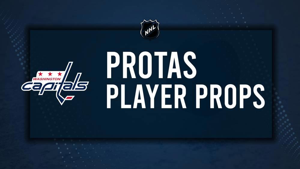 Aliaksei Protas Player Prop Bets for the Capitals vs. Canadiens Game - January 10