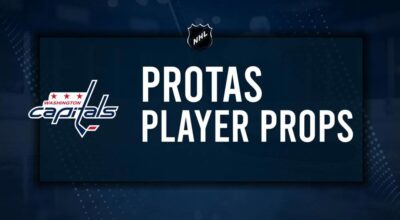 Aliaksei Protas Player Prop Bets for the Capitals vs. Predators Game - January 11