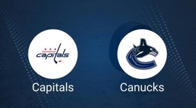 Capitals vs. Canucks Injury Report Today - January 8