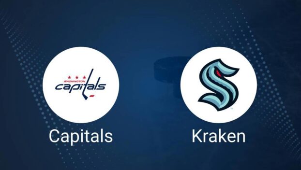 Capitals vs. Kraken Injury Report Today - January 23