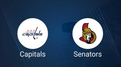 Capitals vs. Senators Injury Report Today - January 16