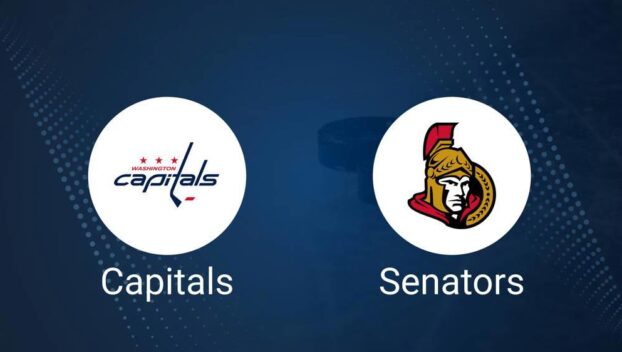 Capitals vs. Senators Injury Report Today - January 16