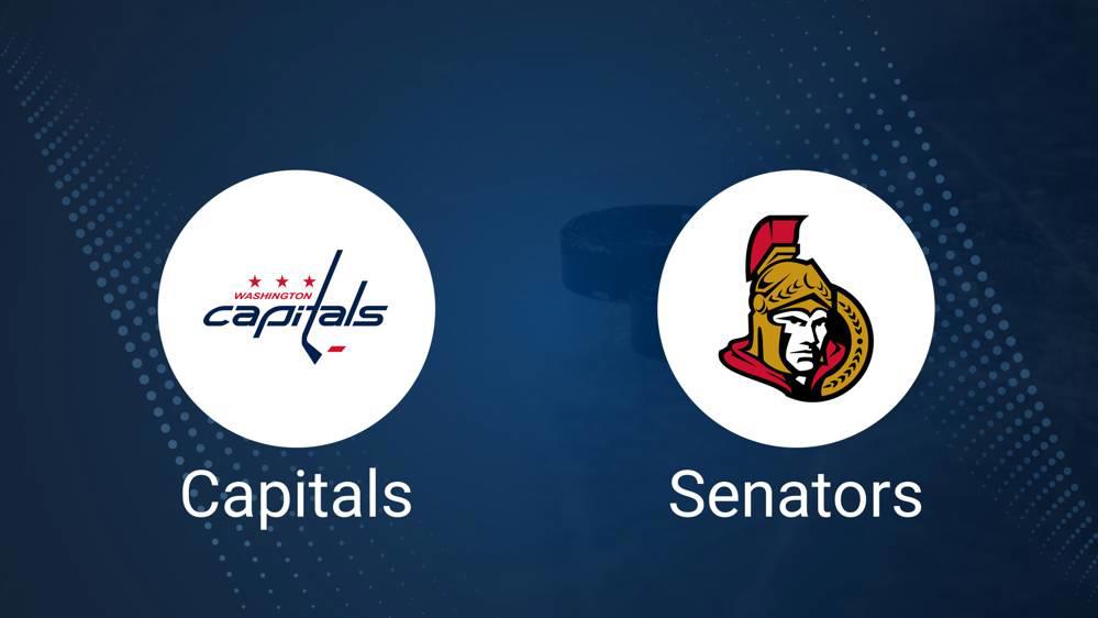 Capitals vs. Senators Injury Report Today - January 16