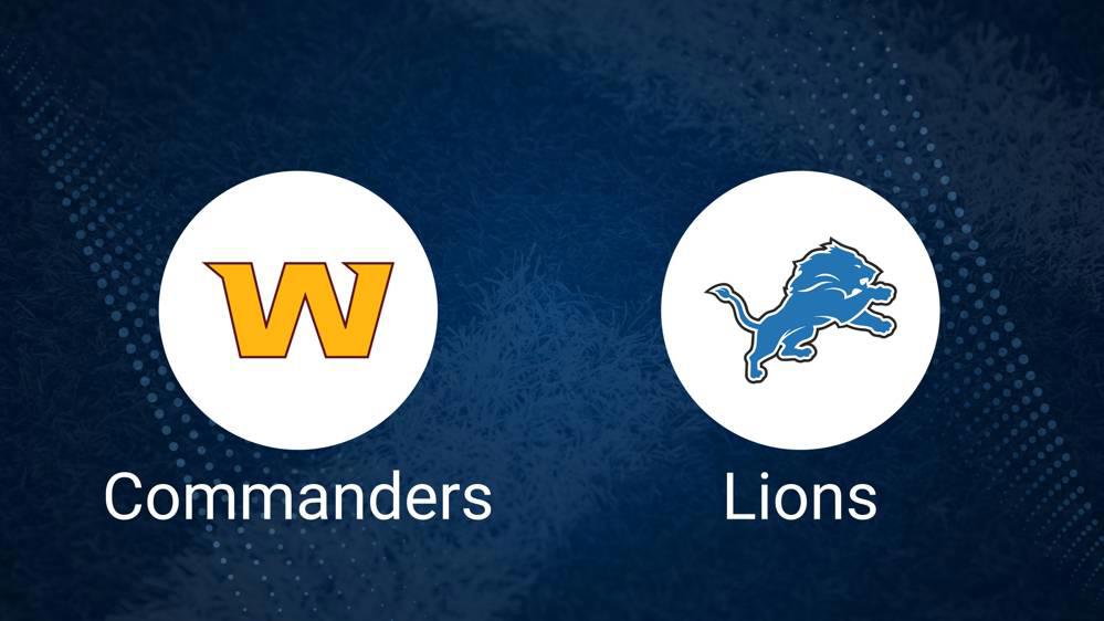 Commanders vs. Lions Predictions & Picks: Odds, Moneyline, Spread - Divisional Round