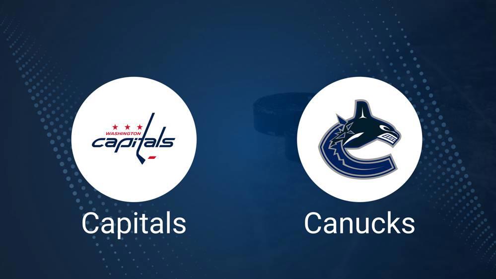 How to Pick the Capitals vs. Canucks Game with Odds, Spread, Betting Line and Stats – January 25