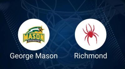 How to Watch George Mason vs. Richmond on TV or Live Stream - January 8