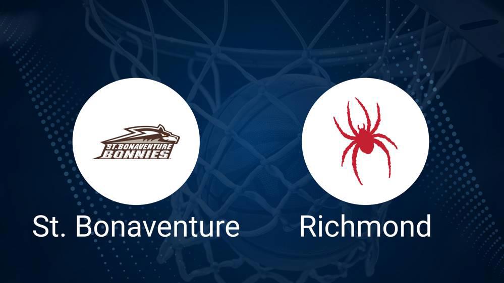 How to Watch Saint Bonaventure vs. Richmond on TV or Live Stream - January 15