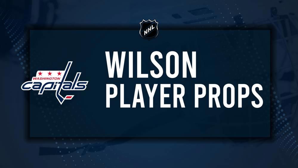 Tom Wilson Player Prop Bets for the Capitals vs. Flames Game - January 28