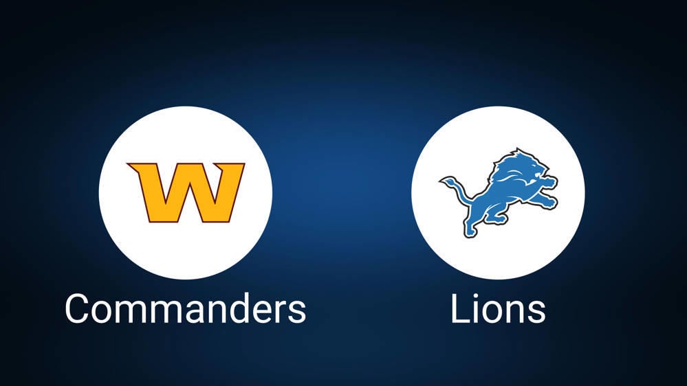 Washington Commanders vs. Detroit Lions Divisional Round Tickets Available – Saturday, Jan. 18 at Ford Field